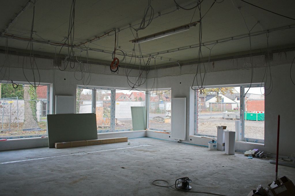 Das Bild zeigt den Schulungsraum im Dienstgebäude des Feuerwehrgerätehauses in Otternhagen.